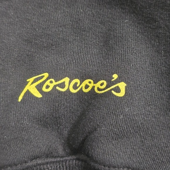 Madhappy Roscoes House of Chicken Waffles Black Sweatshirt Size S Made in USA - Picture 9 of 10